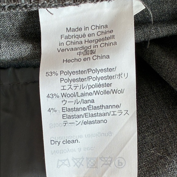 Pre Owned Women’s J. Crew Charcoal 365 Trousers Size 00 - Picture 3 of 12